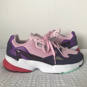 Adidas Pink Falcon's size 7